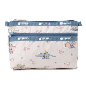 Lesportsac Dumbo Flying Elephant Disney Clutch Pouch Bag Wristlet Cartoon Gift